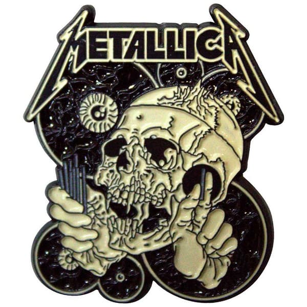 Metallica The Shortest Straw Keyring Black One Size