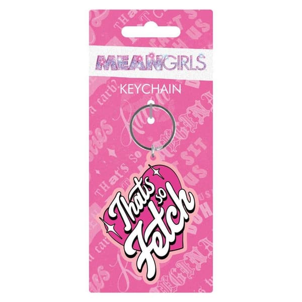 Mean Girls PVC-nøglering Pink/White One Size