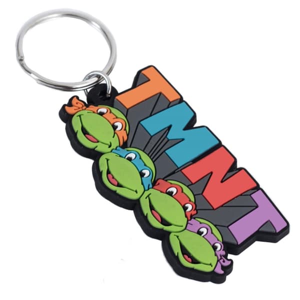 Teenage Mutant Ninja Turtles PVC nyckelring Multicoloured One Size