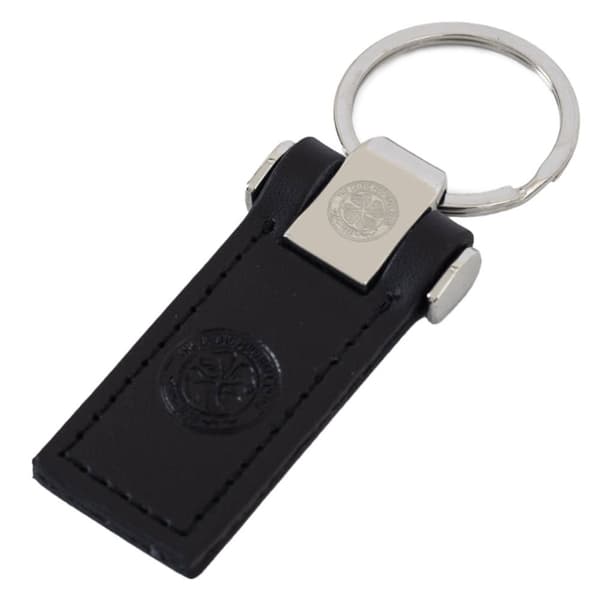 Celtic FC Leather Keyring