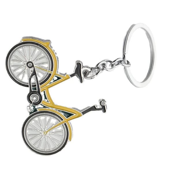 INF Miniatyrcykelnyckelring - Nyckelring i metall för cykel