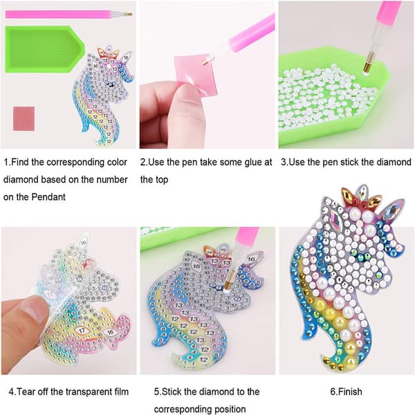 INF Diamond Painting Keychain