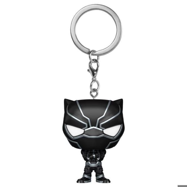 Funko Pop nyckelring! Marvel Black Panther-klassiker
