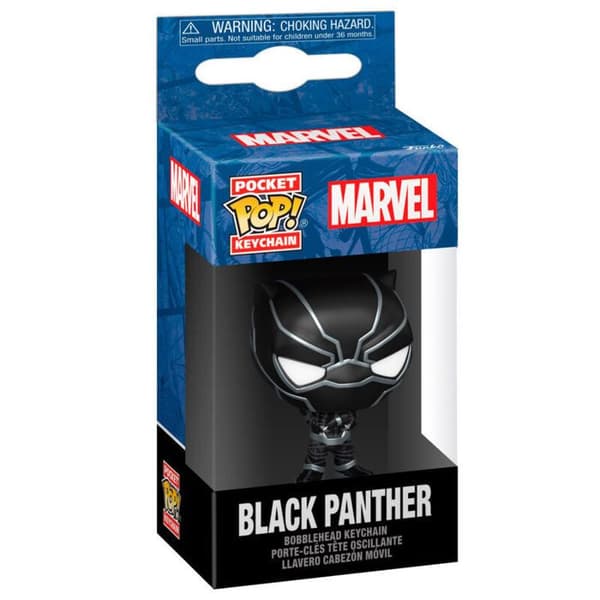 Funko Pop nyckelring! Marvel Black Panther-klassiker