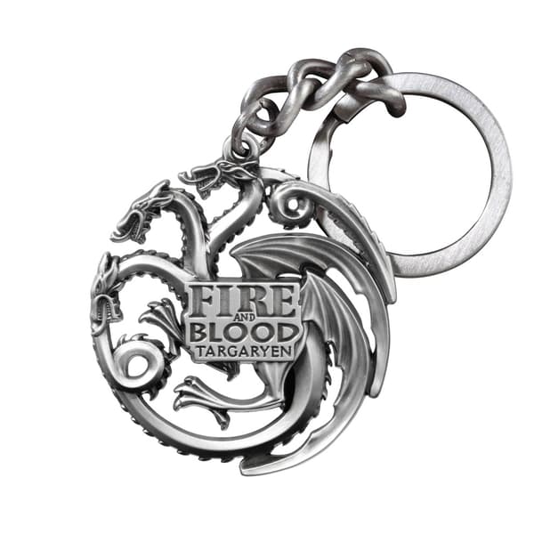 Noble Collection - Game Of Thrones - J - Targaryen Sigil Key Chain