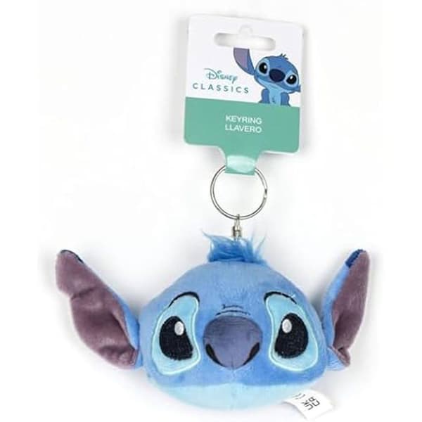 Nyckelring - STITCH - Disney - Flerfärgad plysch - Idealisk present för tjejer - Barntillbehör