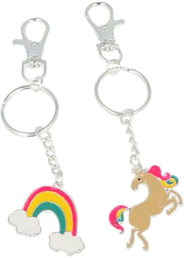Keychain Inca Rainbow Unicorn (2 pcs)