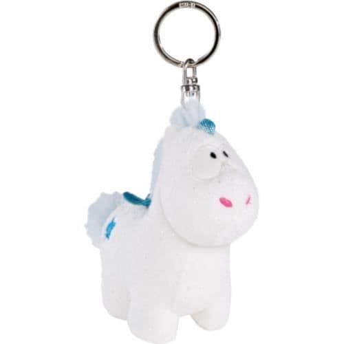 Nici nyckelring Baby Theolino junior 10 cm vit plysch