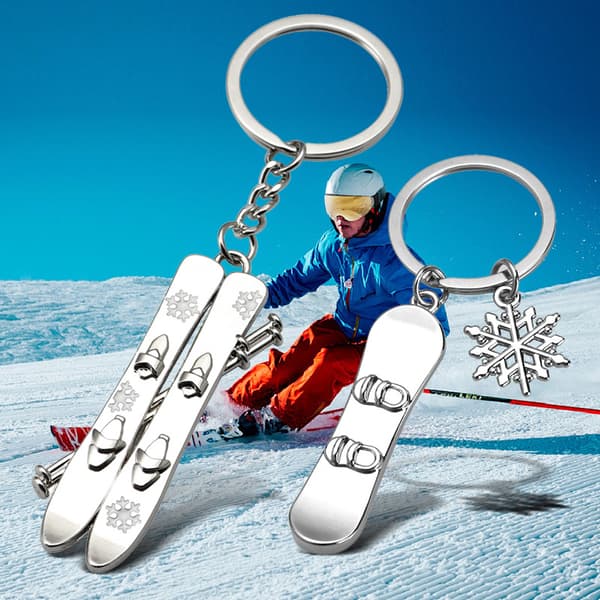 INF Snowboard nøkkelring - gave til vintersportentusiaster