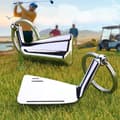 Miniatyrbillede 5 af 6: INF Golfbold Nøglering - Stilfuldt Metal Tilbehør til Golfentusiaster