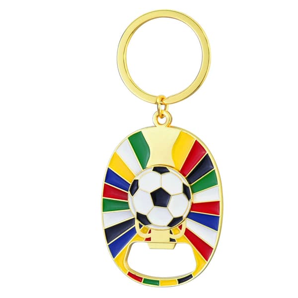 INF UEFA Euro 2024 avaimenperä - Kultainen pullonavaaja-avaimenperä