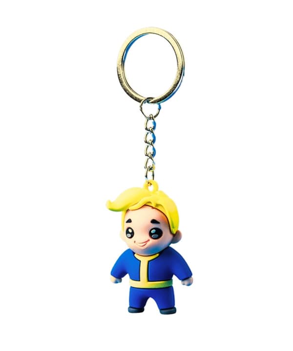 3D Good Loot Fallout Vault Boy nyckelring