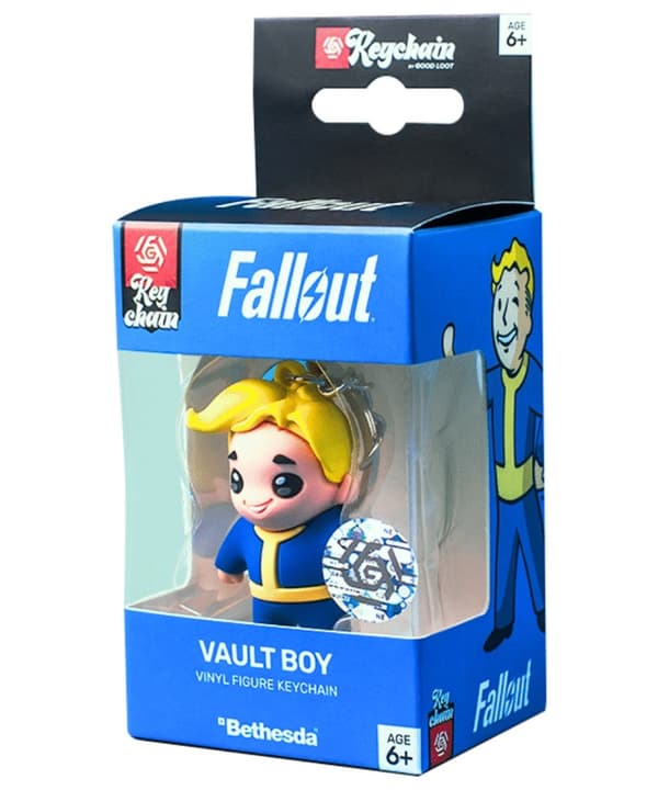 3D Good Loot Fallout Vault Boy nyckelring