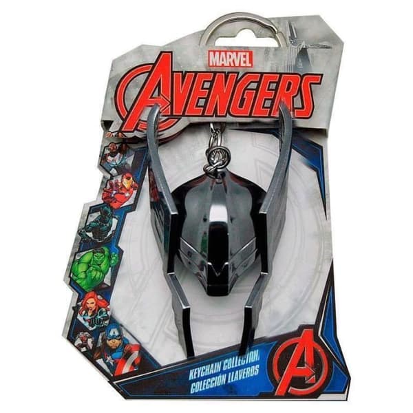 Porte-klädesnyckel 3D - Marvel - Thor - Metall - Svart - Unisex