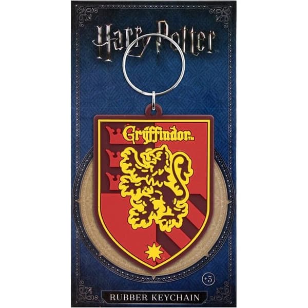 Nyckelring - Pyramid intl - Harry Potter - Gryffindor - Gummi - Såld under blister