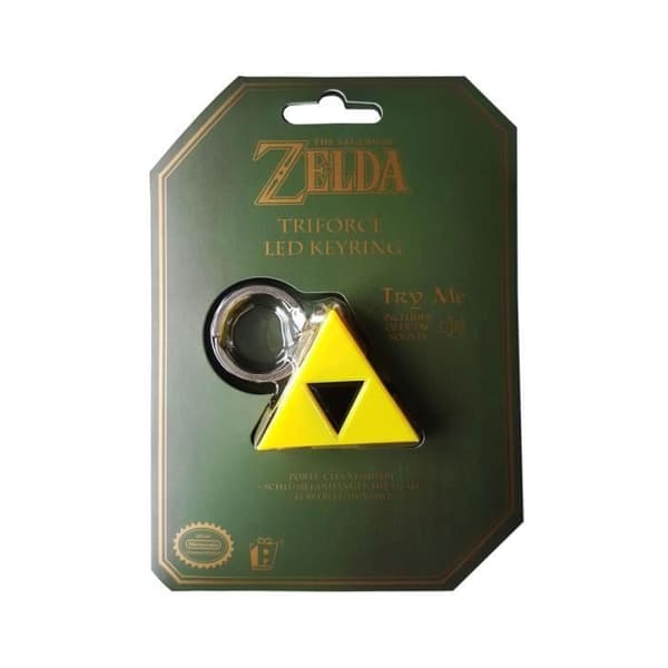 Paladone-produkter - The Legend of Zelda - Triforce ljus- och ljudnyckelring