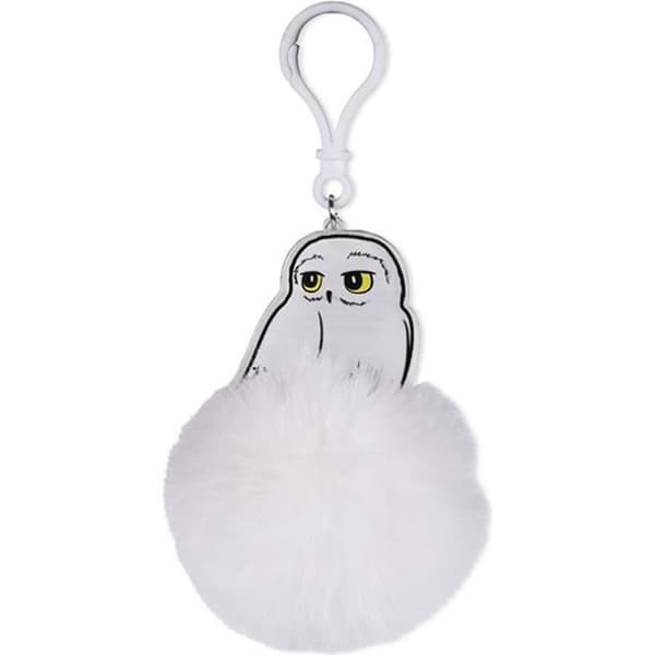 Harry Potter Hedwig Pompom White Nyckelring
