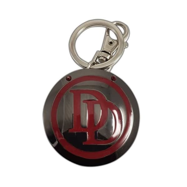 Nyckelring - BIOWORLD - Daredevil-logotyp - Metall - Svart - Unisex