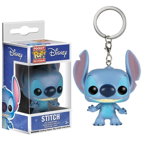 Disney nyckelring: Stitch - FUNKO - Vinyl - Blå