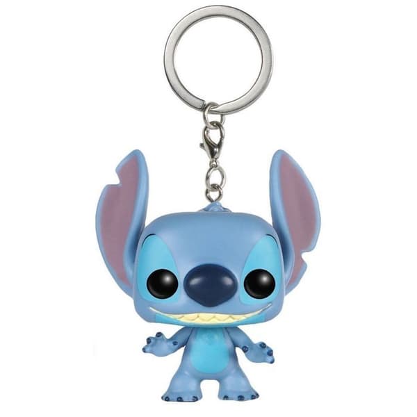 Disney nyckelring: Stitch - FUNKO - Vinyl - Blå