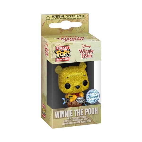 Pocket Pop! Nyckelring - Disney - Nalle Puh Diamant