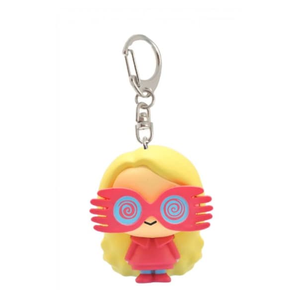 Nyckelring - Plastoy - Chibi Luna Lovegood - Flerfärgad - Metall - Fransk version