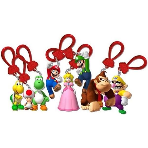 Nyckelring Super Mario Ryggsäckskompisar - PALADONE - Slumppåse - Svart - Barn - Unisex