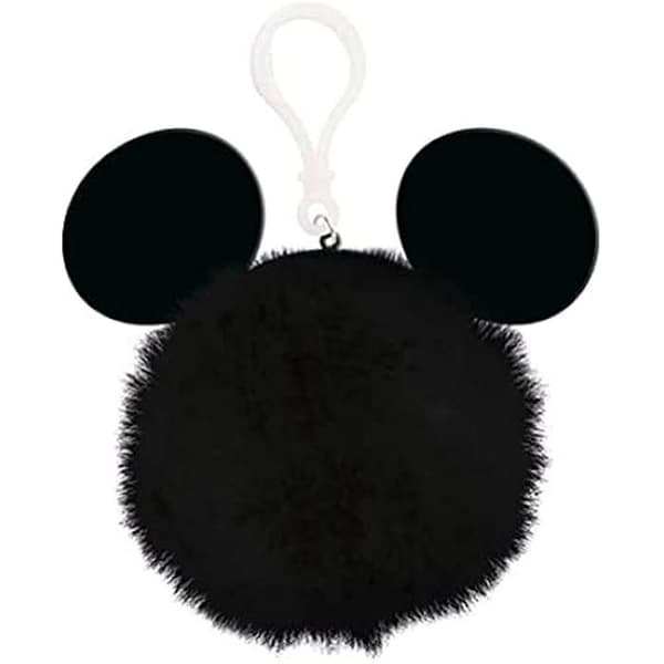 Pyramid International Mickey Mouse (Öron) Nyckelring Pompon, Flerfärgad, Unisex Storlek