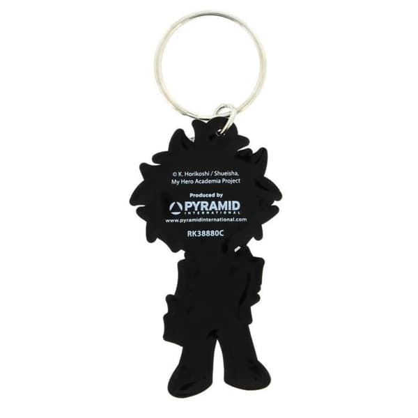 My Hero Academia Deku Rubber Nyckelring - Vit - Merch Samlartillbehör