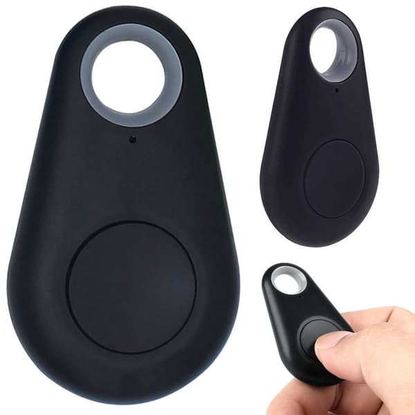 Bluetooth Nyckelhittare | Nyckel- och Telefonsökare med Signalsändare Svart