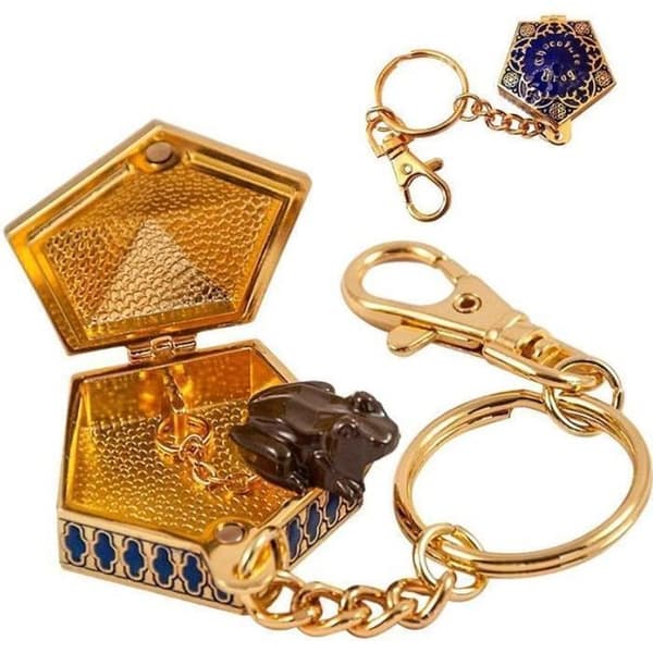 Nyckelring - Noble Collection - Harry Potter - Chokladgroda - Gul - Blandad