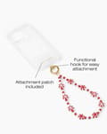 Miniatyrbild 4 av 6: Phone Wristlet Strap Candy Cane