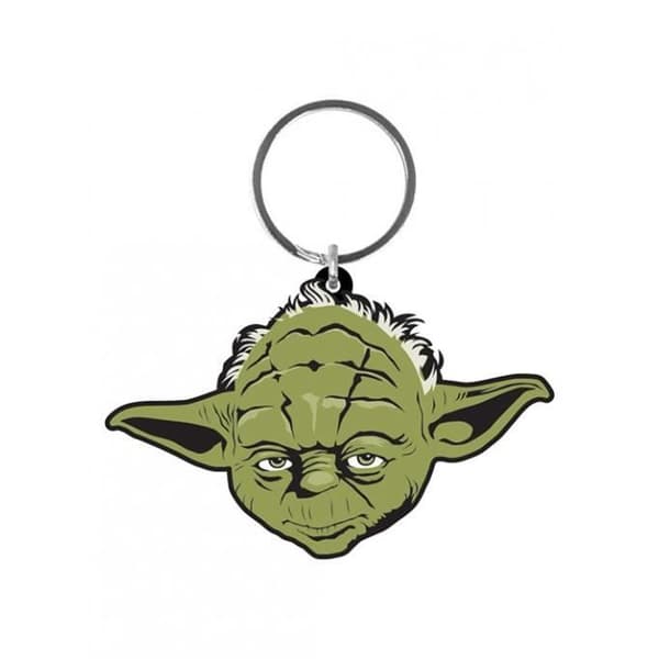 Star WarsYoda gumminyckelring 6 cm.