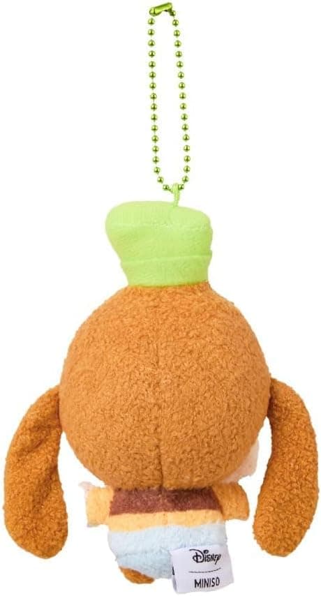 MINISO Disney Fjollet Plys Nøgleringe, Talende Disney Hund Krammedyr Nøgleringe, Lille Fluffy Fjollet Nøglering til piger og kvinder