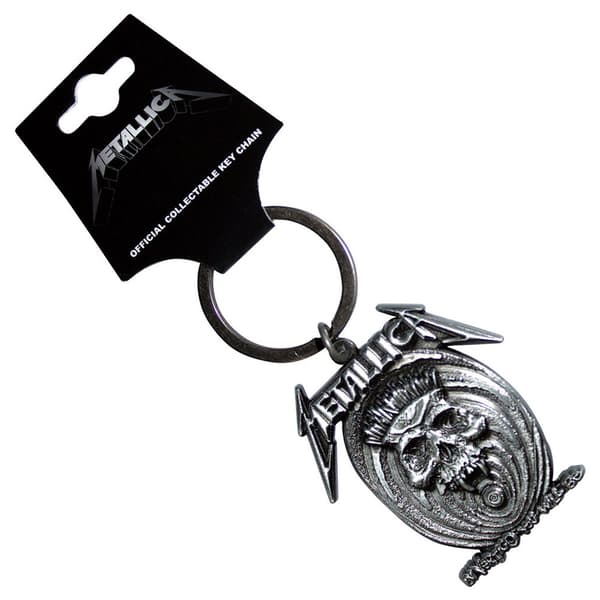 Metallica In Vertigo Keyring Keychain One Size