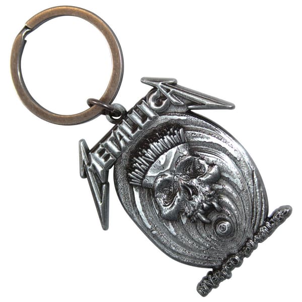 Metallica In Vertigo Keyring Keychain One Size