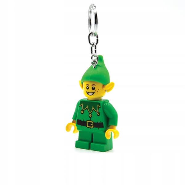 LEGO lommelygte Nøglering Alvegrøn Minifigur LGL-KE181