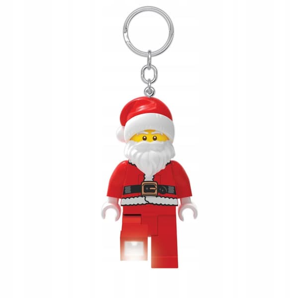 LEGO Ficklampa Nyckelring Jultomten Minifigur LGL-KE189