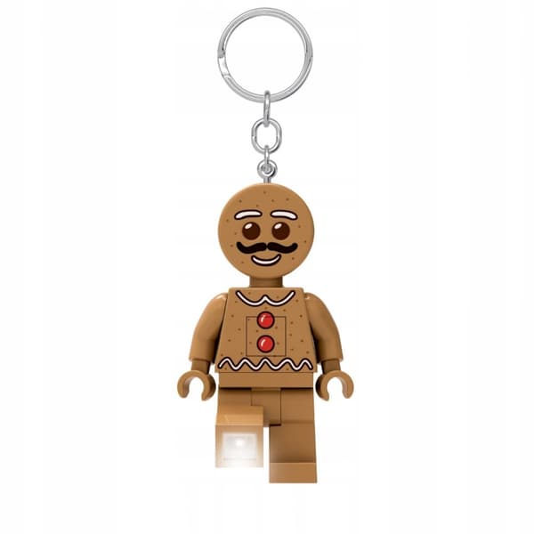LEGO taskulamppu avaimenperä piparkakkumies piparkakkuminihahmo LGL-KE182