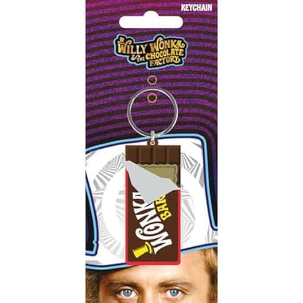 Nyckelring - PYRAMID INTERNATIONAL - Willy Wonka - Flerfärgad - 6 cm - Kvalitet till bästa pris