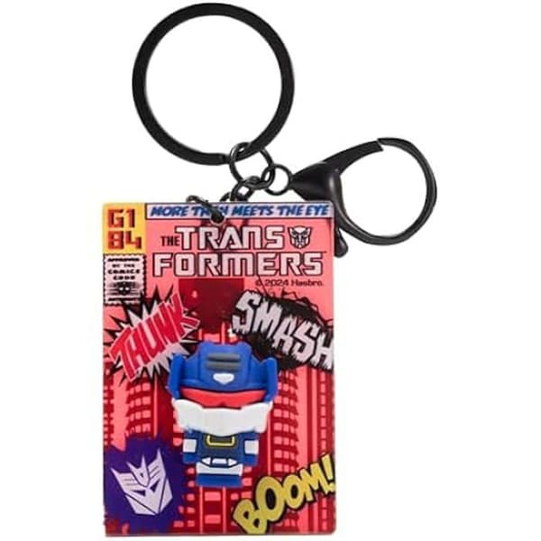 Nyckelring Transformers - THUMBS UP - Soundwave - Robust akryl - Unik design - Praktisk karbinhake