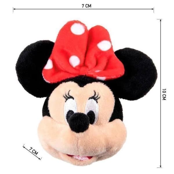 Nyckelring - Disney - Minnie - Svart - 100% polyester - För barn