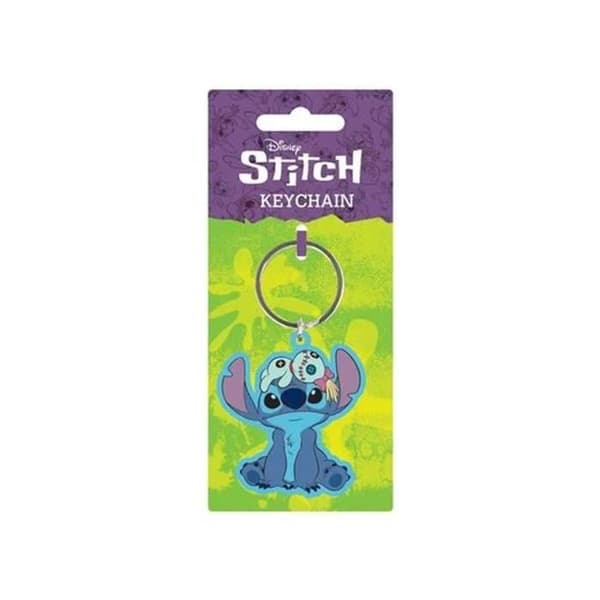 LILO &amp; STITCH - Stitch &amp; Scrump - Nyckelringar i PVC