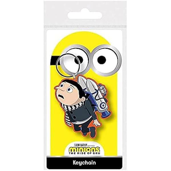 Porteckedja - PYRAMID INTERNATIONAL - Minions 2: Gru Jetpack - Gummi - Metall - 6 cm