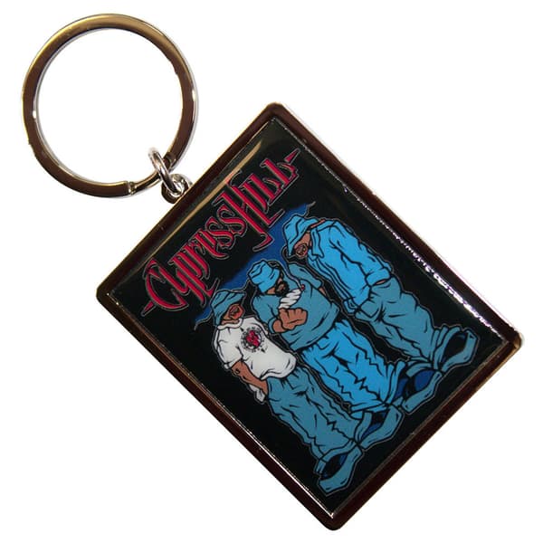 Cypress Hill Blunted Band Logo Keyring Keychain One Size