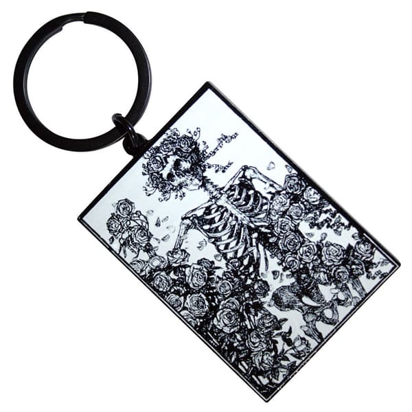 Grateful Dead Bertha Mono Keyring Keychain One Size