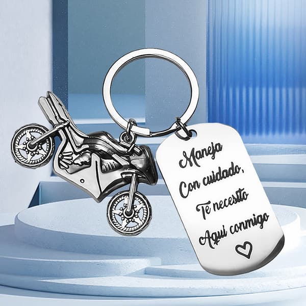 INF Inspirerende motorsykkelnøkkelring