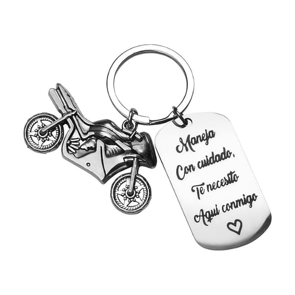 INF Inspirerende motorsykkelnøkkelring