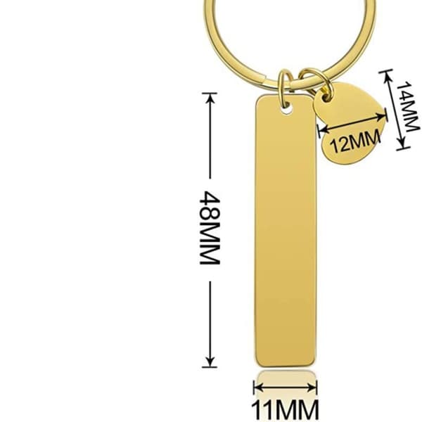 INF Present till par - Nyckelring i högkvalitativt material Model 1