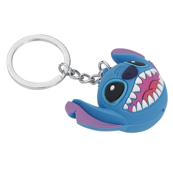 Nyckelring - Lilo & Stitch - Stitch - Flera färger - Officiellt licensierad produkt - PVC